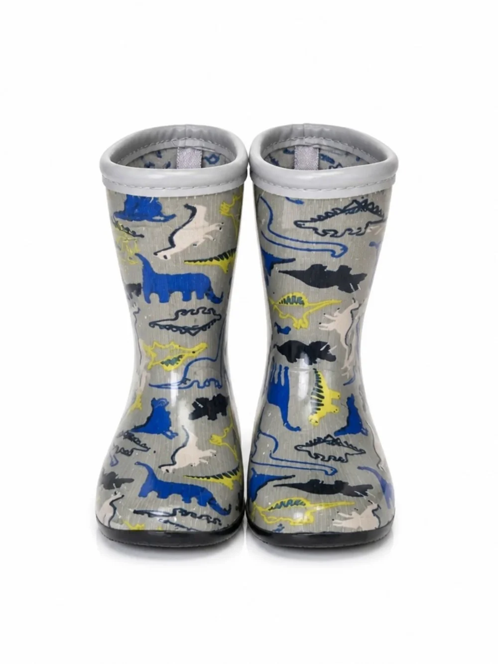 Carter's Dinosaur Rain Boots Toddler Gray Blue Size US 7M Waterproof